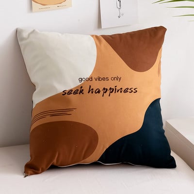 45x45 cm-es színes, szép gyümölcsnyomatú párnahuzat Kanapé Nappali párna Otthoni dekorációs párnák tok párnahuzat