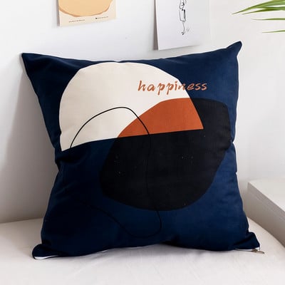 45x45 cm-es színes, szép gyümölcsnyomatú párnahuzat Kanapé Nappali párna Otthoni dekorációs párnák tok párnahuzat