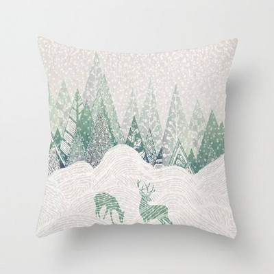 Lakberendezés Nordic Retro Mandala Nyomtatott Barack Bőr Bársony négyzet Ölelés Párnahuzat Párnahuzat