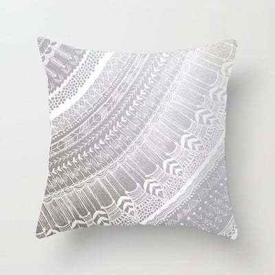 Lakberendezés Nordic Retro Mandala Nyomtatott Barack Bőr Bársony négyzet Ölelés Párnahuzat Párnahuzat