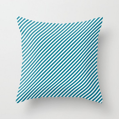 45X45CM friss és minimalista geometrikus csíkos őszibarack bőr párnahuzat kanapé párnahuzat párnahuzat nagykereskedés