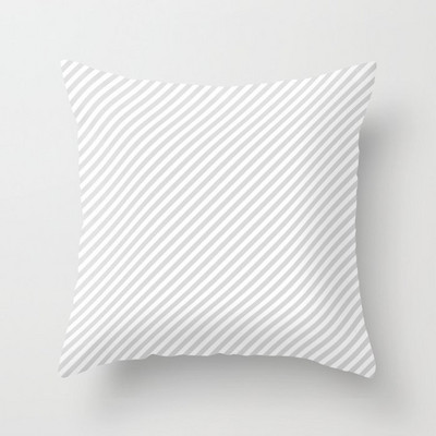 45X45CM friss és minimalista geometrikus csíkos őszibarack bőr párnahuzat kanapé párnahuzat párnahuzat nagykereskedés