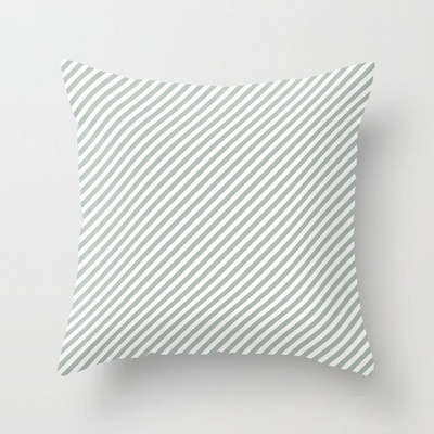 45X45CM friss és minimalista geometrikus csíkos őszibarack bőr párnahuzat kanapé párnahuzat párnahuzat nagykereskedés