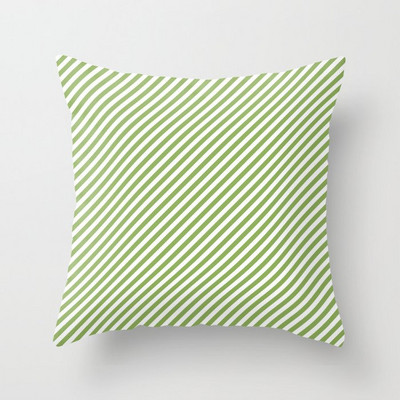 45X45CM friss és minimalista geometrikus csíkos őszibarack bőr párnahuzat kanapé párnahuzat párnahuzat nagykereskedés