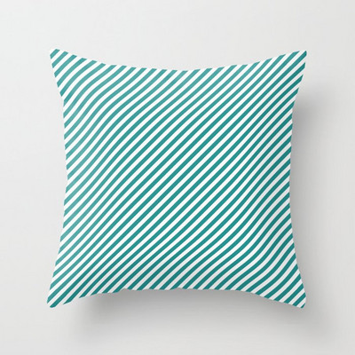 45X45CM friss és minimalista geometrikus csíkos őszibarack bőr párnahuzat kanapé párnahuzat párnahuzat nagykereskedés
