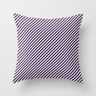 45X45CM friss és minimalista geometrikus csíkos őszibarack bőr párnahuzat kanapé párnahuzat párnahuzat nagykereskedés