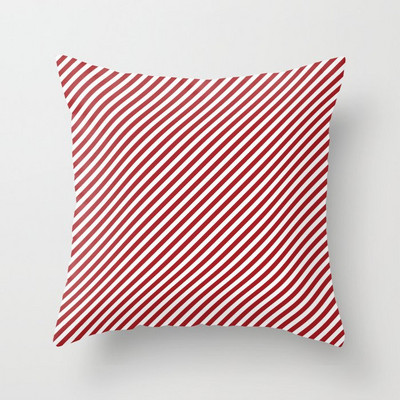 45X45CM friss és minimalista geometrikus csíkos őszibarack bőr párnahuzat kanapé párnahuzat párnahuzat nagykereskedés