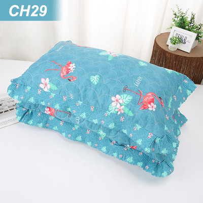 2db 100% poliészter párnahuzat Beauty Flowers Nyomtató párnahuzat Otthon hálószoba párnahuzat 48cm*74cm