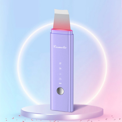 Ultrahangos bőrradír mély arctisztító gép EMS ionos vibrációs masszírozó peeling lapát arc pórustisztító kozmetikai készülék