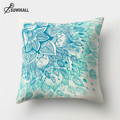 Mandala Pattern Collection Dekorativni uzorak Kućna jastučnica Kvadratna uredska dekoracija Jastučnica