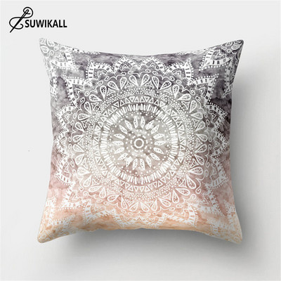 Mandala Pattern Collection Dekorativni uzorak Kućna jastučnica Kvadratna uredska dekoracija Jastučnica