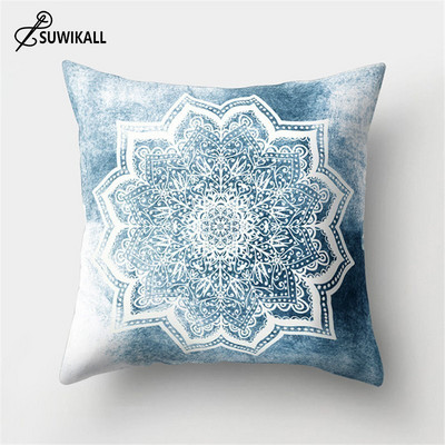 Mandala Pattern Collection Dekorativni uzorak Kućna jastučnica Kvadratna uredska dekoracija Jastučnica