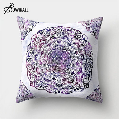 Mandala Pattern Collection Dekorativni uzorak Kućna jastučnica Kvadratna uredska dekoracija Jastučnica