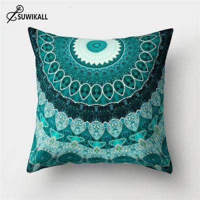 Mandala Pattern Collection Dekorativni uzorak Kućna jastučnica Kvadratna uredska dekoracija Jastučnica