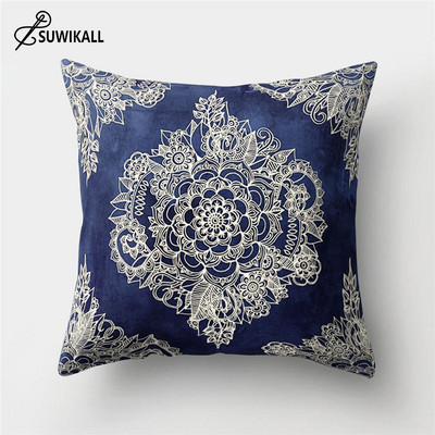 Mandala Pattern Collection Dekorativni uzorak Kućna jastučnica Kvadratna uredska dekoracija Jastučnica