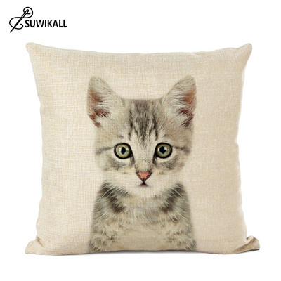 animale drăguțe anime husă de pernă decor acasă iepure măgar vulpe decor pernă lenjerie de pernă decor camera bebelușului husă de pernă