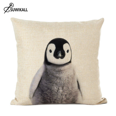 animale drăguțe anime husă de pernă decor acasă iepure măgar vulpe decor pernă lenjerie de pernă decor camera bebelușului husă de pernă
