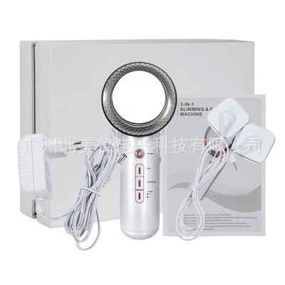Näo tõstmise tööriist 3 in 1 EMS infrapuna ultraheli kehamasseerija ultraheli salendav rasvapõletaja kavitatsiooni ilumasin
