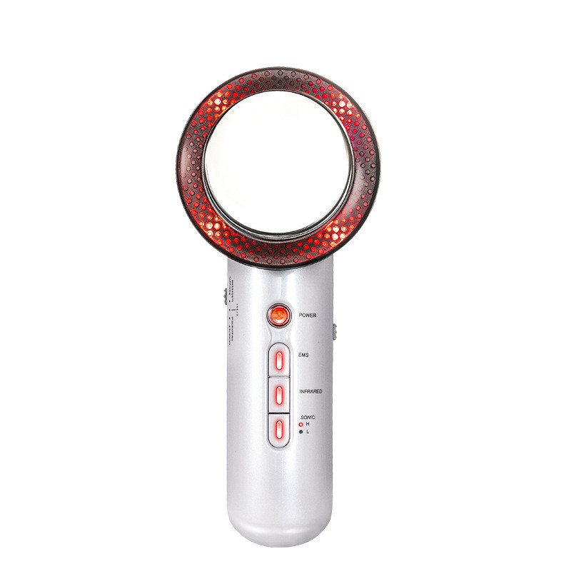 Näo tõstmise tööriist 3 in 1 EMS infrapuna ultraheli kehamasseerija ultraheli salendav rasvapõletaja kavitatsiooni ilumasin