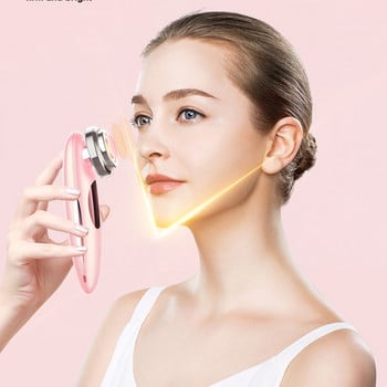 Συσκευή ομορφιάς EMS Υπερηχητικό φωτόνιο Facial Massager Skin Tightening Machine Συσκευή αναζωογόνησης για ανύψωση προσώπου LED Light Therapy