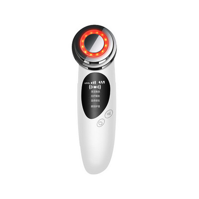 EMS Beauty Device Ултразвуков Photon Facial Massager Машина за стягане на кожата LED светлинна терапия Устройство за повдигане на лицето Подмладяване
