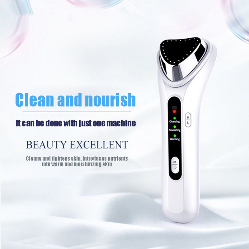 vibracija zagrijavanje vibracija negativni ion kation masažer za dubinsko čišćenje instrument za ljepotu kože toplo gnječenje masažer za lice
