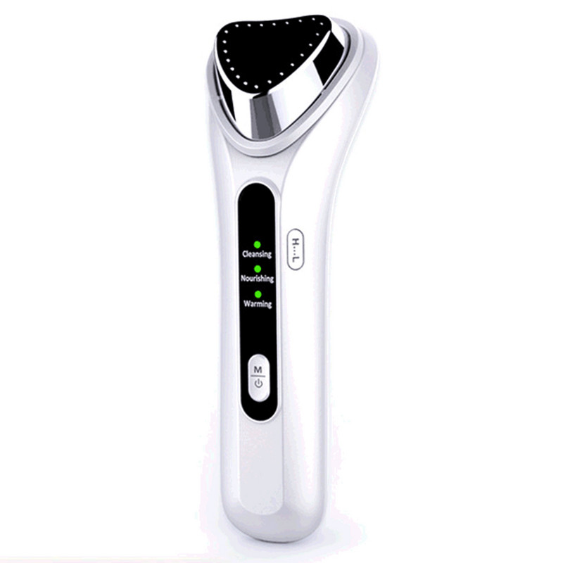 vibracija zagrijavanje vibracija negativni ion kation masažer za dubinsko čišćenje instrument za ljepotu kože toplo gnječenje masažer za lice