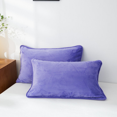Vastag puha flanel párnahuzat Téli meleg párnahuzatok párnahuzat felnőtt gyerekeknek otthoni díszpárnák 1/2 db