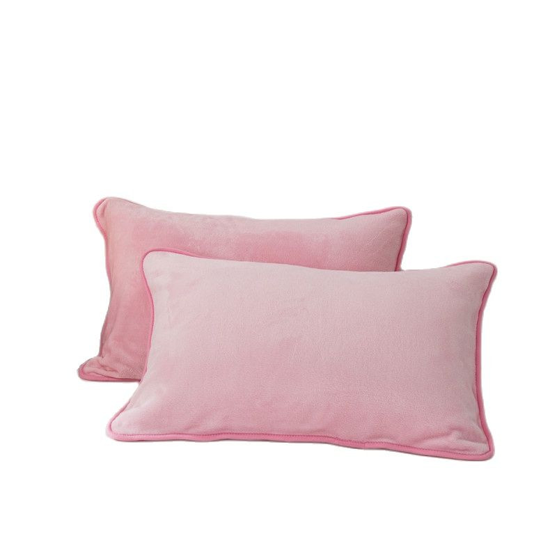 Vastag puha flanel párnahuzat Téli meleg párnahuzatok párnahuzat felnőtt gyerekeknek otthoni díszpárnák 1/2 db