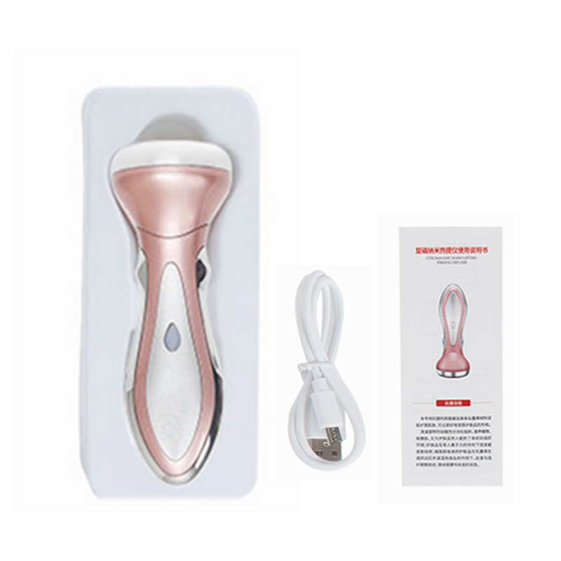 Elektromos fűtés Arc Szem ráncmasszírozó Mágneses arcbőr Öregedésgátló Lifting Készülék Indukciós Working Beauty Care Tool