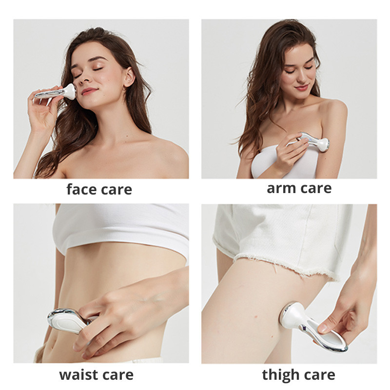 Elektromos fűtés Arc Szem ráncmasszírozó Mágneses arcbőr Öregedésgátló Lifting Készülék Indukciós Working Beauty Care Tool
