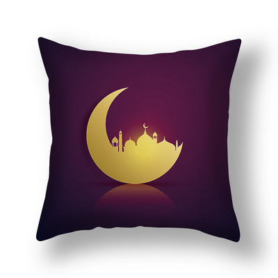 Peach Skin Velvet Moon párnahuzat párnahuzat nappali kanapé kellékek Home Decro párnahuzathoz
