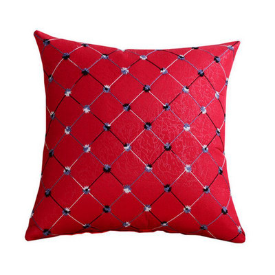 Elegantne 43x43cm vezene jastučnice s kariranim uzorkom Četvrtaste navlake za jastučiće za uređenje doma Sjedalo za kauč Uređenje doma