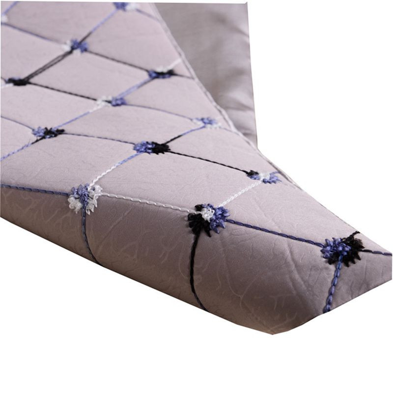 Elegantne 43x43cm vezene jastučnice s kariranim uzorkom Četvrtaste navlake za jastučiće za uređenje doma Sjedalo za kauč Uređenje doma