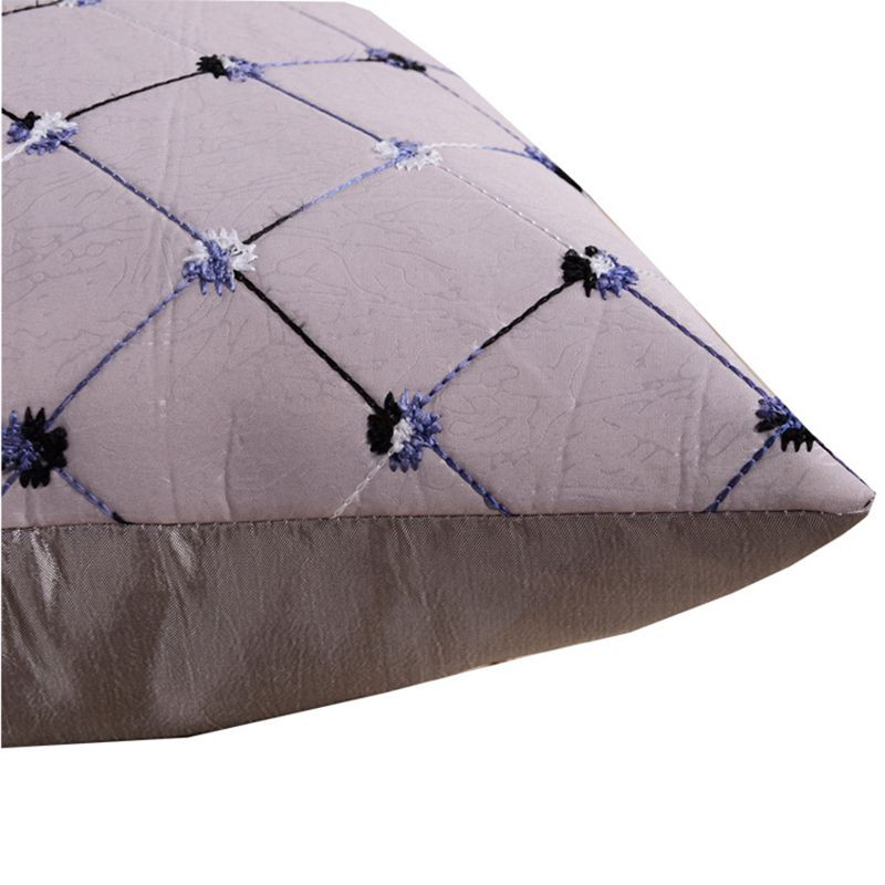 Elegantne 43x43cm vezene jastučnice s kariranim uzorkom Četvrtaste navlake za jastučiće za uređenje doma Sjedalo za kauč Uređenje doma