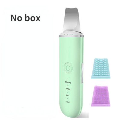 Ultrazvučni piling kože Vibraciona lopatica za lice Lopatica za uklanjanje mitesera Očisti kavitacijski piling Očisti masažer za podizanje lica