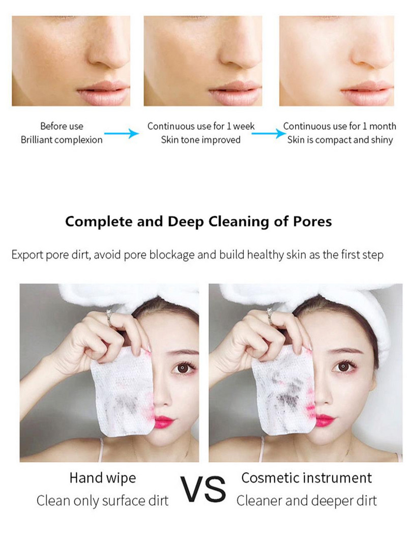 Masažer za lice LED svjetlosna terapija Sonična vibracija Uklanjanje bora Učvršćivanje kože Vrući Hladni Tretman Njega kože Instrument za uljepšavanje