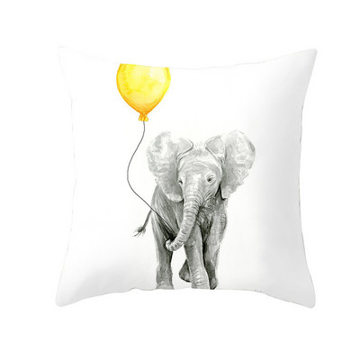 Nordijska žuta geometrijska jastučnica od poliesterskih vlakana Jastuk za kauč Navlaka za kućne ukrasne jastuke