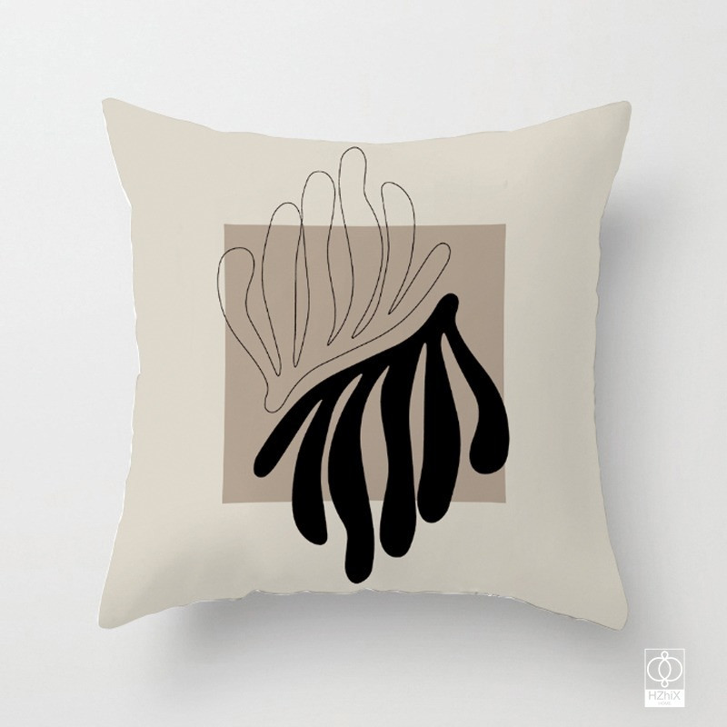 Nordic Geometric Line párna lakberendezési párna párnahuzat dekoratív párnahuzat nappali dekorációs párnák