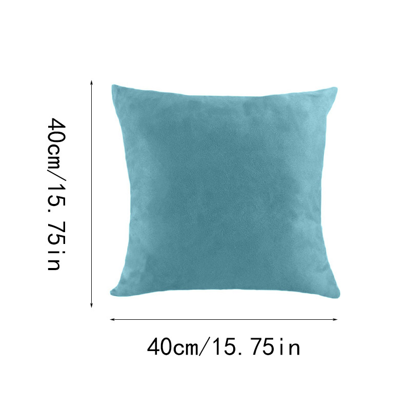 40x40 cm Velúr szövet párnahuzat Autóiroda Nappali Kanapé Dekoratív Párnahuzatok Lakásdekor kiegészítők