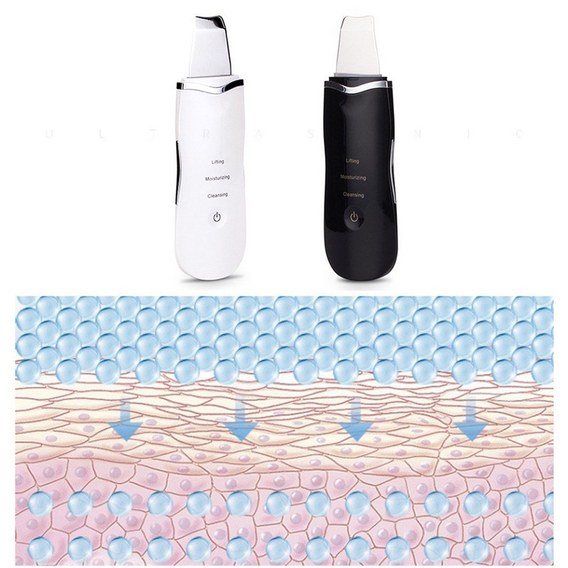 Ultrazvučno čišćenje lica Piling za lice Piling za dubinsko čišćenje Sredstvo za čišćenje pora Alat za njegu kože Uklanjanje mitesera