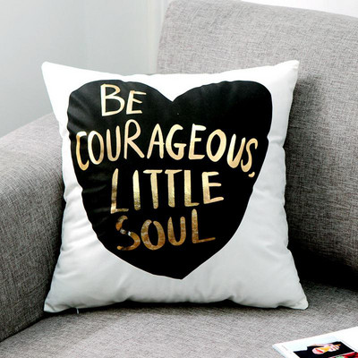 Bronzana geometrija Jastučnica Navlaka za jastuk sa zlatnim tiskom Ukrasna jastučnica Sjedalo za kauč Jastučnica za automobil Meka