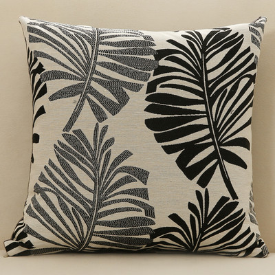 Leaf Jacquard jastučnica housse de coussin 45x45 jastuci cojines decorativos para sofá