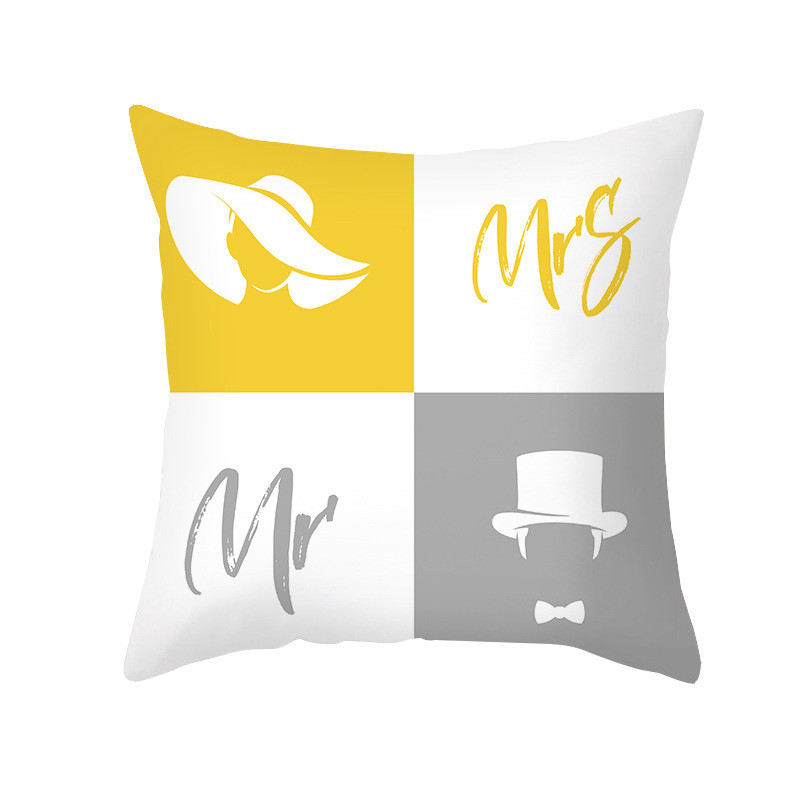 Žuta jastučnica Home Decor Jastučnica