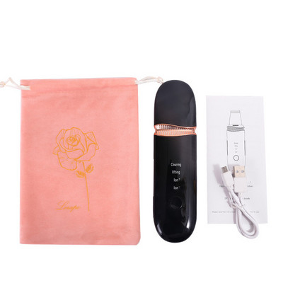 Sonic Skin Scrubber Sredstvo za čišćenje lica Ion Acne Blackhead Sonic Scraper Cleaner Sredstvo za uklanjanje mitesera EMS lifting piling