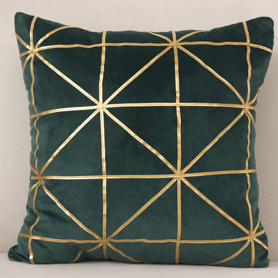 Luksuzna dekoracija za dom od nizozemske baršunaste jastučnice bronzane jastučnice