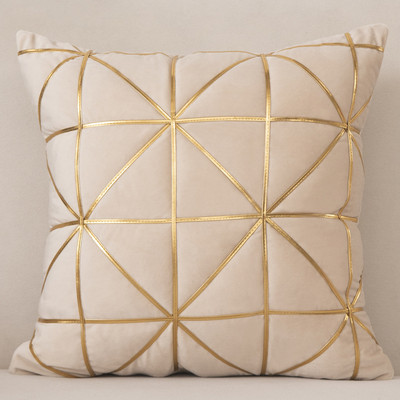 Luksuzna dekoracija za dom od nizozemske baršunaste jastučnice bronzane jastučnice