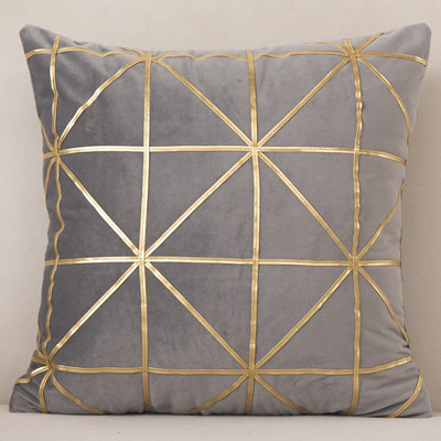 Luksuzna dekoracija za dom od nizozemske baršunaste jastučnice bronzane jastučnice