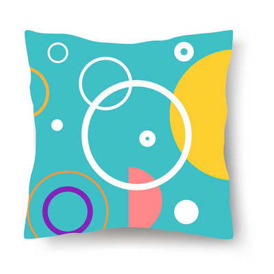 Jastučnica s uzorkom tropskog lišća, moderna jastučnica za sofu, 45*45 cm, poliester Ins stil, ukrasna jastučnica, kućni dekor