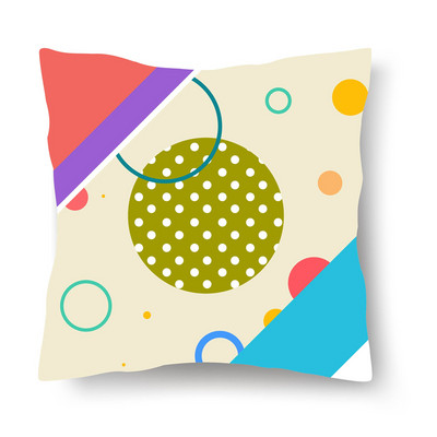 Jastučnica s uzorkom tropskog lišća, moderna jastučnica za sofu, 45*45 cm, poliester Ins stil, ukrasna jastučnica, kućni dekor